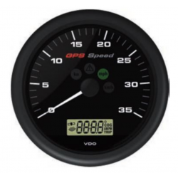 VDO ViewLine GPS speed gauge 0–35 kn Zwart 110 mm