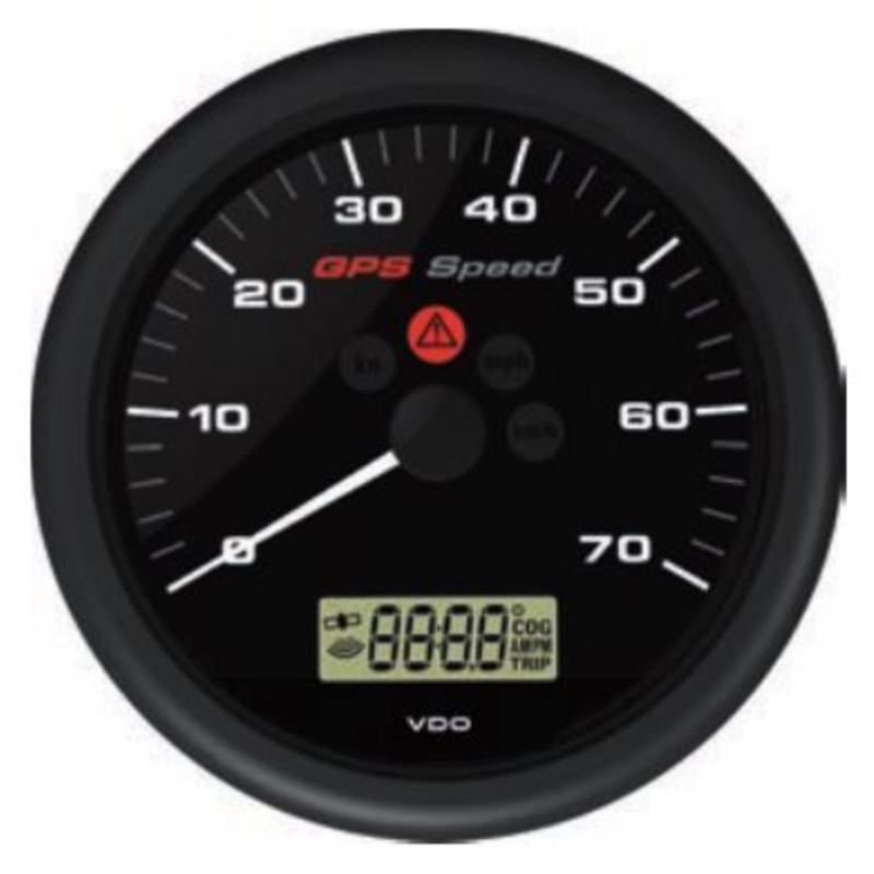 A2C59501781 Veratron ViewLine GPS speed gauge 0–70 kn Black 110 mm