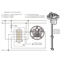 N02-240-404 Veratron Drinking Water Sensor 4-20 mA – Tank Depth 600-1,200mm