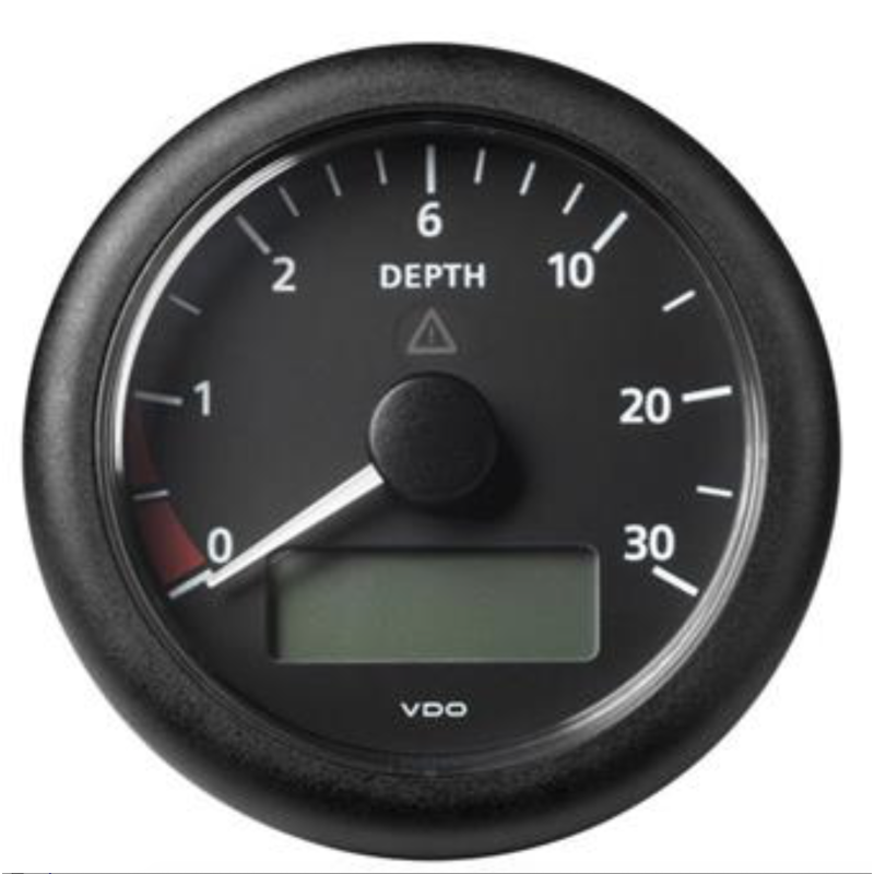 A2C59514247 Veratron ViewLine Depth Gauge 0-30m Black 85mm