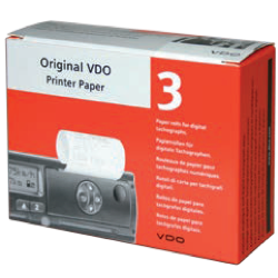 1381-90030300 3 Rolls Continental VDO Tachograph Printer Paper