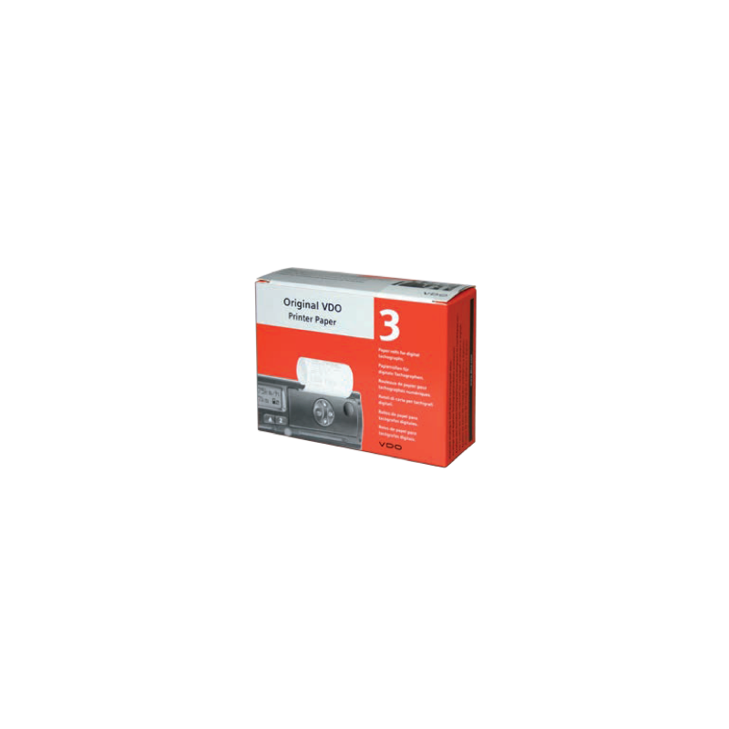 1381-90030300 3 Rolls Continental VDO Tachograph Printer Paper