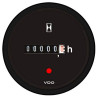 A2C59510876 10 x Bulk Veratron ViewLine Hour Meter Black 52mm