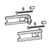 800-005-001G VDO Cockpit WWG Bracket Mounting Kit