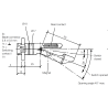 395-060-017-002C Continental VDO 24V Level Switch - Siphon Type - Water - Refrigerant - Alcohol