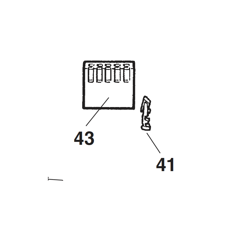 X11-000-014-002 VDO Modul Cockpit 5-pin plug