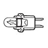 800-005-003G VDO Lighting Set - T10 - Cockpit 80mm & 100mm - 24V - 2W White