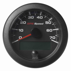 A2C1351990001 Veratron OceanLink GPS - SOG Speedometer 0–70 kn Black 85 mm