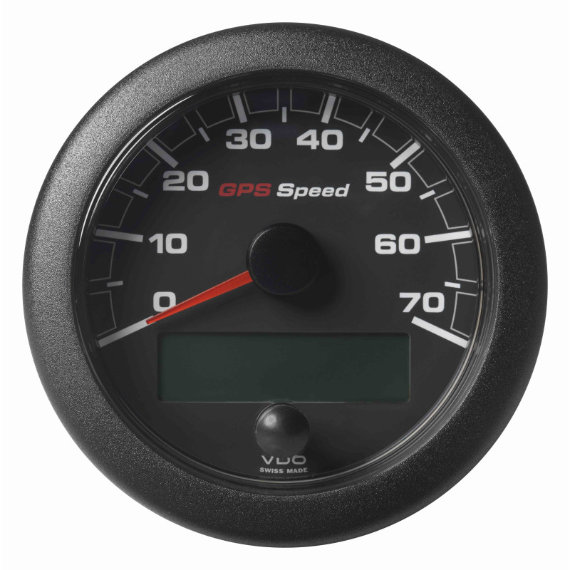 A2C1351990001 Veratron OceanLink GPS - SOG Speedometer 0–70 kn Black 85 mm