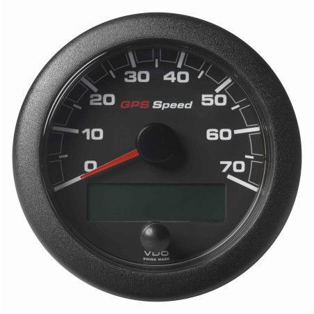 A2C1351990001 Veratron OceanLink GPS - SOG Speedometer 0–70 kn Black 85 mm