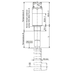 2171-20002115 VDO Kitas2+ Smart tachograph sensor - M18x1.5 - 19.8mm - 1.2mm