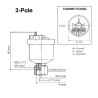 340-807-001-001G VDO Generator speed sensor - M22