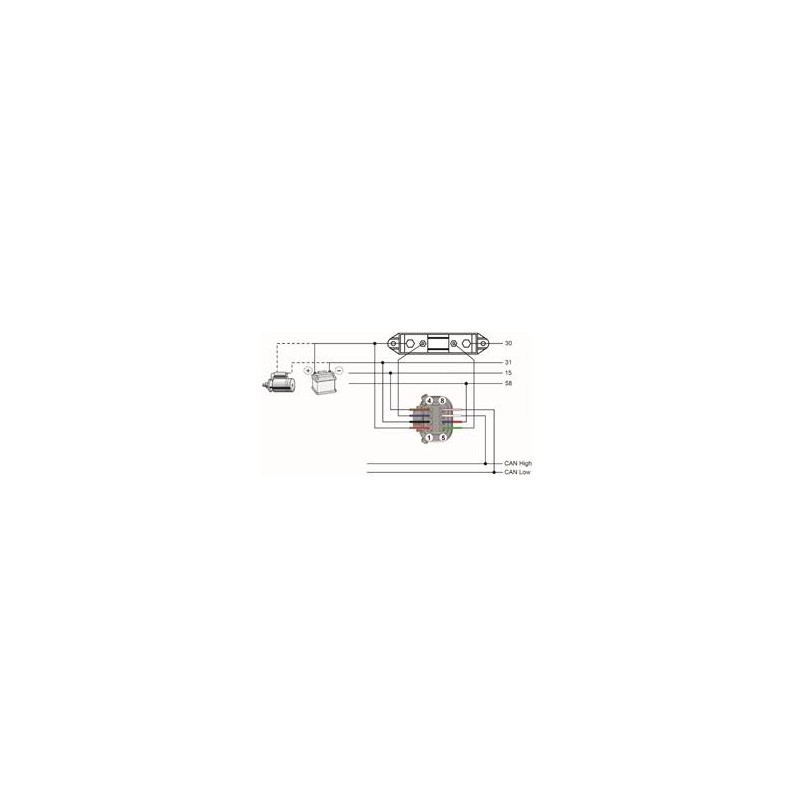 Capteur de vitesse linéaire - CRT30 - R10 series - AECO - mécanique /  compact / fileté