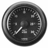 N02-012-302 VDO OceanLine Tachometer 1.800 RPM Black - Red Pointer - 85mm - 12 Volt