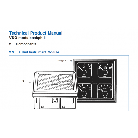 Tankanzeigen: X11-395-000-028 VDO