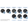 A2C60000127 10x VDO CANCockpit Master MD100 Tachometer - 4000 RPM