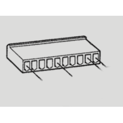 X11-725-002-008 VDO 10-pin socket for speedometer module Cockpit