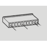 X11-725-002-008 VDO 10-pin socket for speedometer module Cockpit