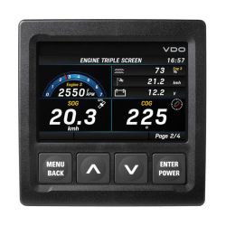 A2C1352150001 Veratron OceanLink Multifunction Display Black 4.3 Inch