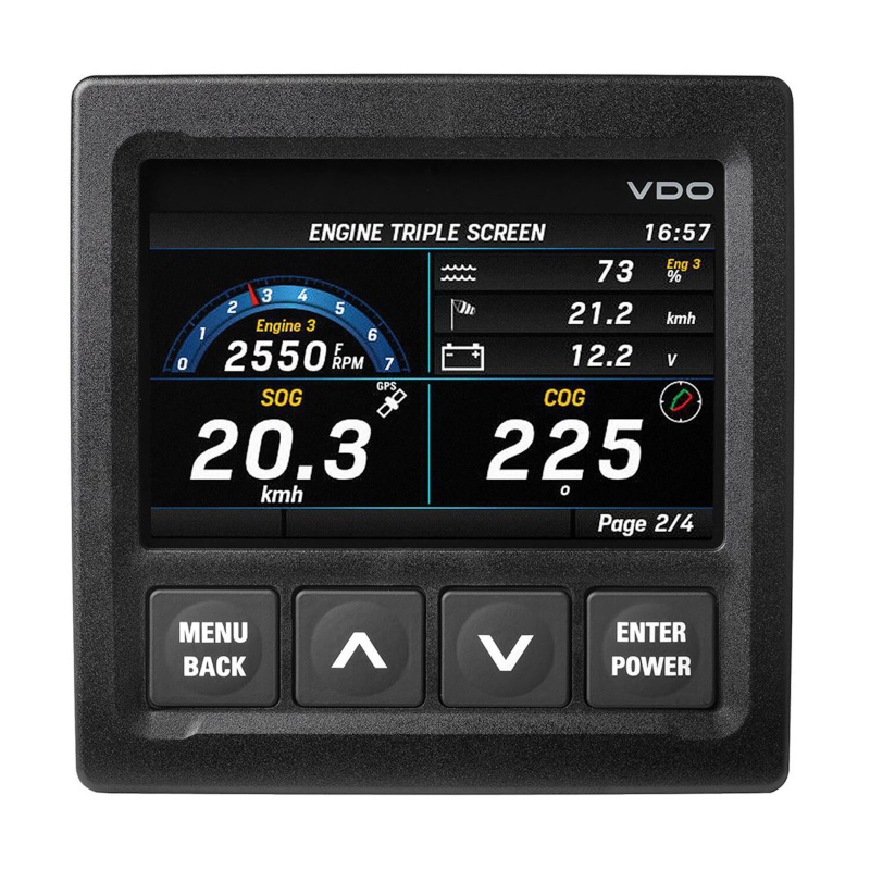 A2C1352150001 Veratron OceanLink Multifunction Display Black 4.3 Inch