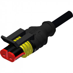 TE Superseal Connector IP67 2-Pole