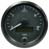 A2C3832960030 VDO SingleViu Tachometer 2,000 RPM Black 80mm White Illuminated Red Hand