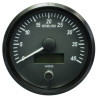 A2C3832800032 VDO SingleViu Tachometer 4,000 RPM Black 100mm Amber Illuminated Red Hand