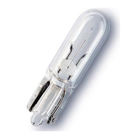 N05-800-588-12 Box of 10 pieces VDO Pin lamp - T5 - W2x4.6d - 12V - 1.2W White