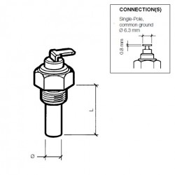 Sensores de temperatura: A2C1755400001 VDO