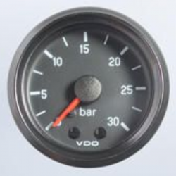 Pressure gauges: 150-035-009G VDO