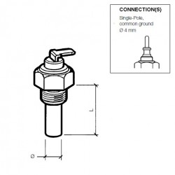 Capteurs de température : A2C5218494780 VDO