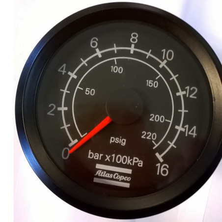 A2C59501315 10 Pieces VDO Cockpit International ATLAS COPCO Pressure 48 BAR 80mm