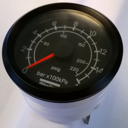 A2C59501315 10 Pieces VDO Cockpit International ATLAS COPCO Pressure 48 BAR 80mm