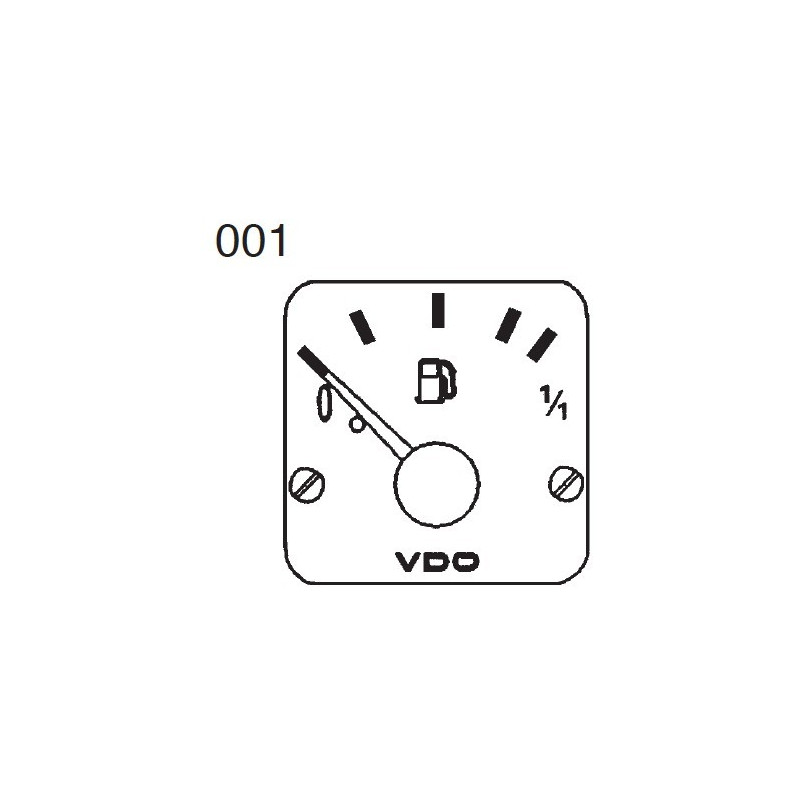 301-292-980-004G VDO Modulcockpit II - Instrument Module - Fuel siphon float - 12-24V