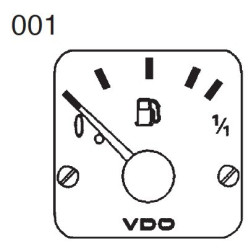 301-292-980-003G VDO Modulcockpit II - Instrument Module - Fuel Level - 12-24V