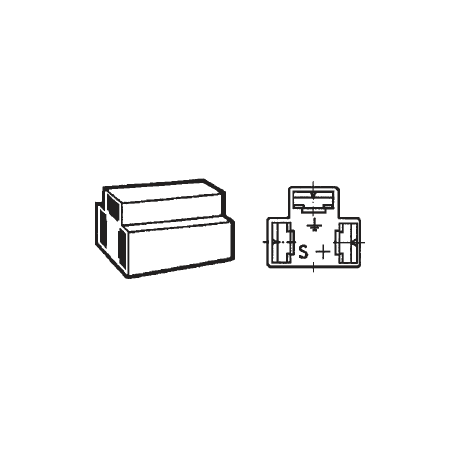 999-115-015C VDO Cockpit Series Connector Housing 3-pole