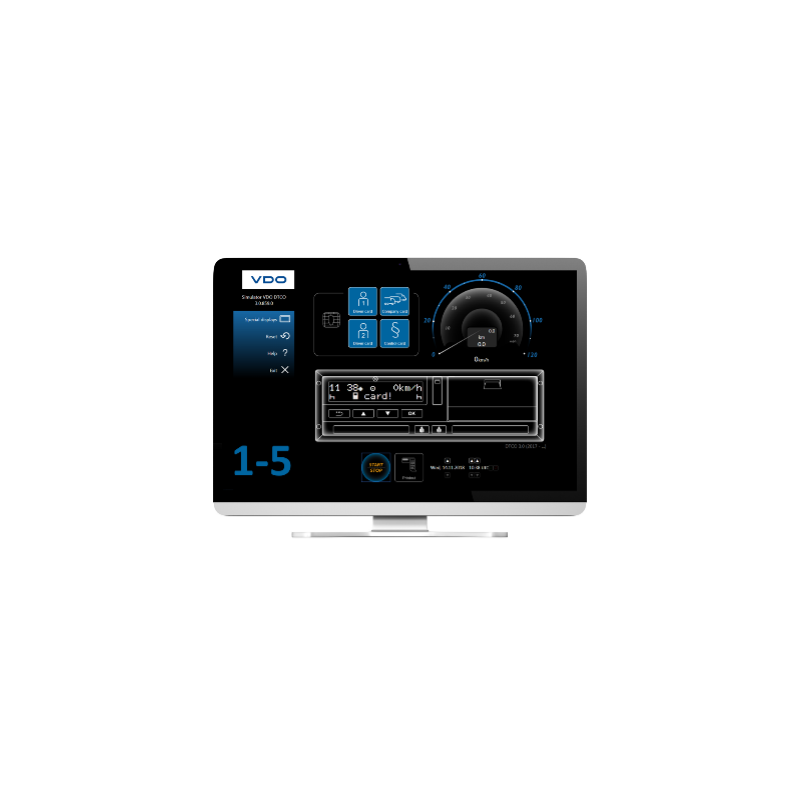 2910000797400 5 users License PIN Simulator DTCO 4.0