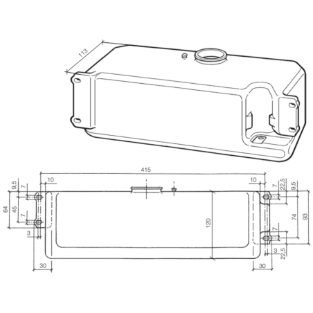 X10-246-001-012 6 Pieces Continental VDO Windshield Washer System 4 Liter - 12V