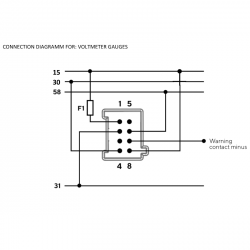 Voltmeter: A2C59512458 VDO