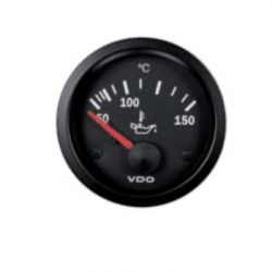 VDO Cockpit Vision Motor Öltemperatur 150°C 52mm 12V