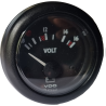 N02-410-812 VDO OceanLine Voltmeter 8-16V Black 52mm