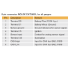 2910000484200 VDO SingleViu Connection Cable 8-pin Molex