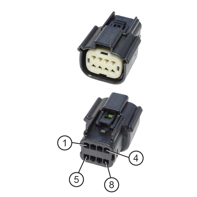VDO SingleViu Universal Anschlußkabel 8-polig Molex