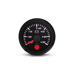 A2C3833320030 VDO SingleViu 0246 Cooling water temperature 120°C Black 52mm White lighting