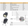 Pressure gauges: A2C3833160030 VDO