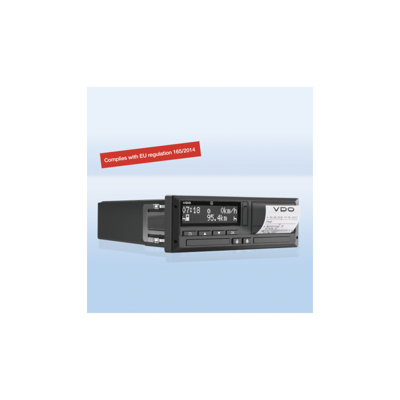 1381-7550333014-AAA2359690021 Continental VDO 12-24V DTCO 4.1 Digital Universal ADR-Z2 Tachograph - No CAN-R