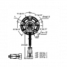 54mm Brandstof Buis Sensoren: A2C1750190001 VDO