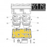 10 Piezas VDO Modulcockpit II - Circuit Board 4-Various 24V