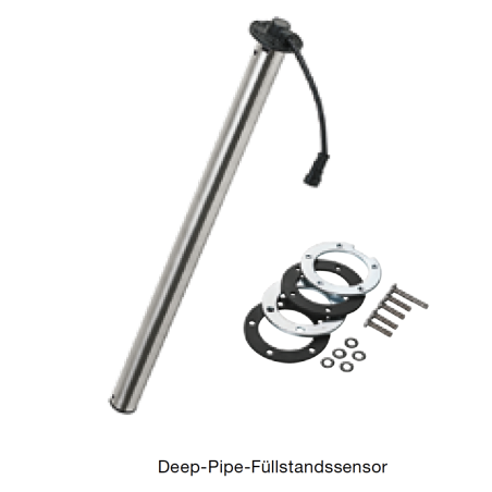 A2C1750350001 Veratron 54mm Stainless Steel Pipe Float 410mm - L-V is 90-4 Ω - Contactless 18 Resistances