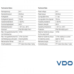 Continental VDO E-Gas : 408-422-006-001G VDO